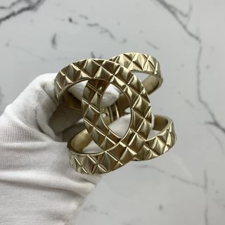 Louis Vuitton 2022 SS Silver lockit bracelet, sterling silver (Q95450)