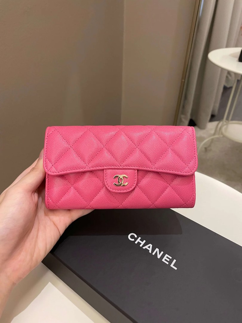 CHANEL Small Flap Wallet Red AP1789 Lambskin– GALLERY RARE Global Online  Store