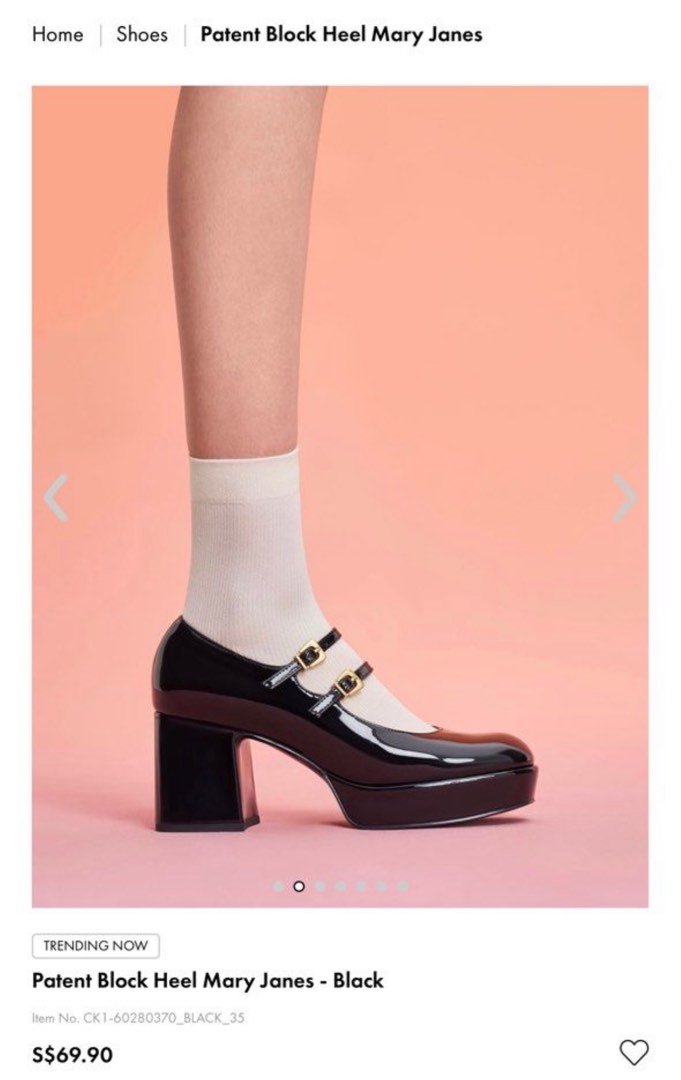 Mary jane pumps with online block heel