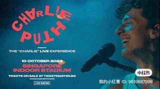 Charlie puth Singapore 10/10