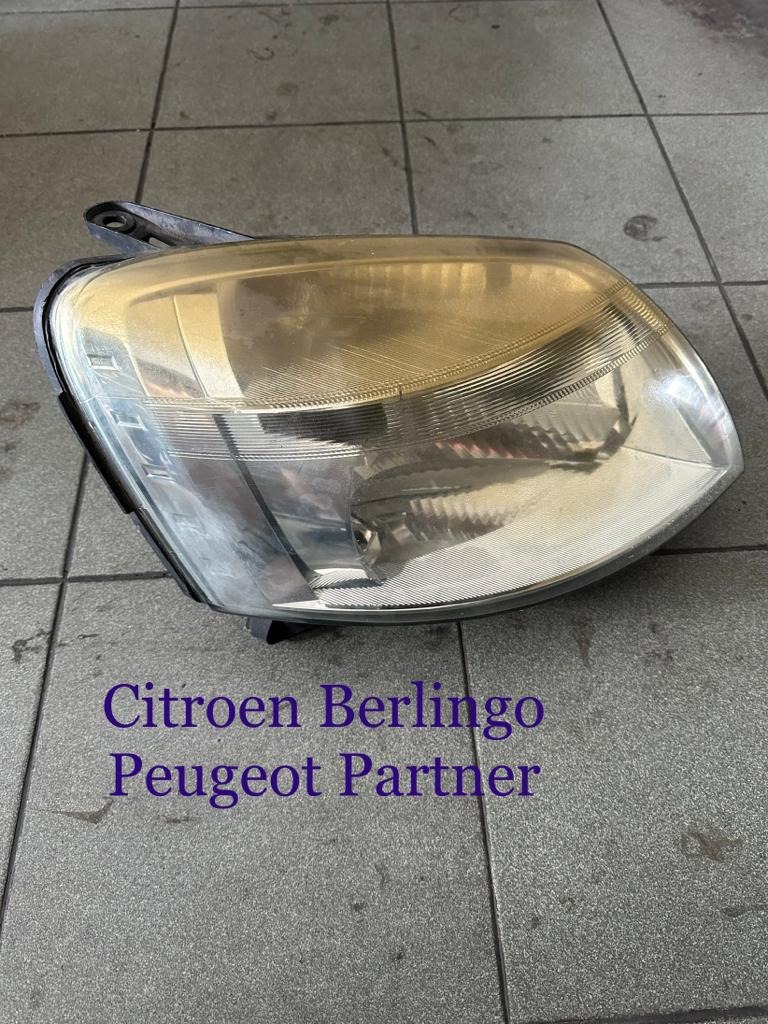 Citroen Berlingo Peugeot Partner Headlights (Right), Car Accessories
