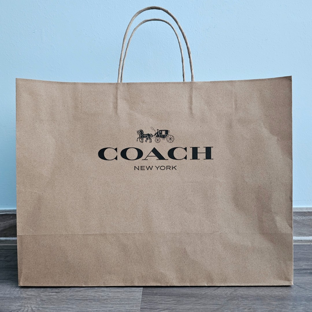 Coach Paperbag, Luxury, Bags & Wallets on Carousell