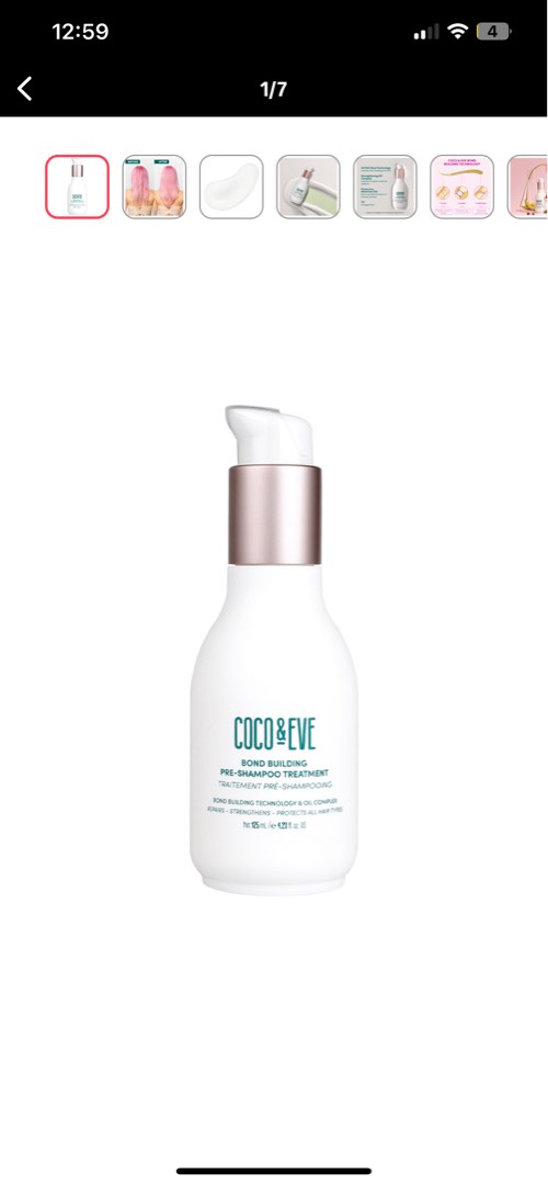 Coco and Eve bond building pre shampoo, Beauty & Personal Care, Hair on