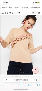 Cottonink top beige