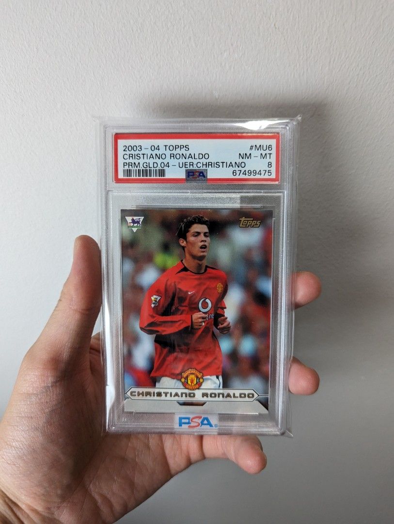 Cristiano Ronaldo 2003 Topps Premier Gold True Rookie RC 