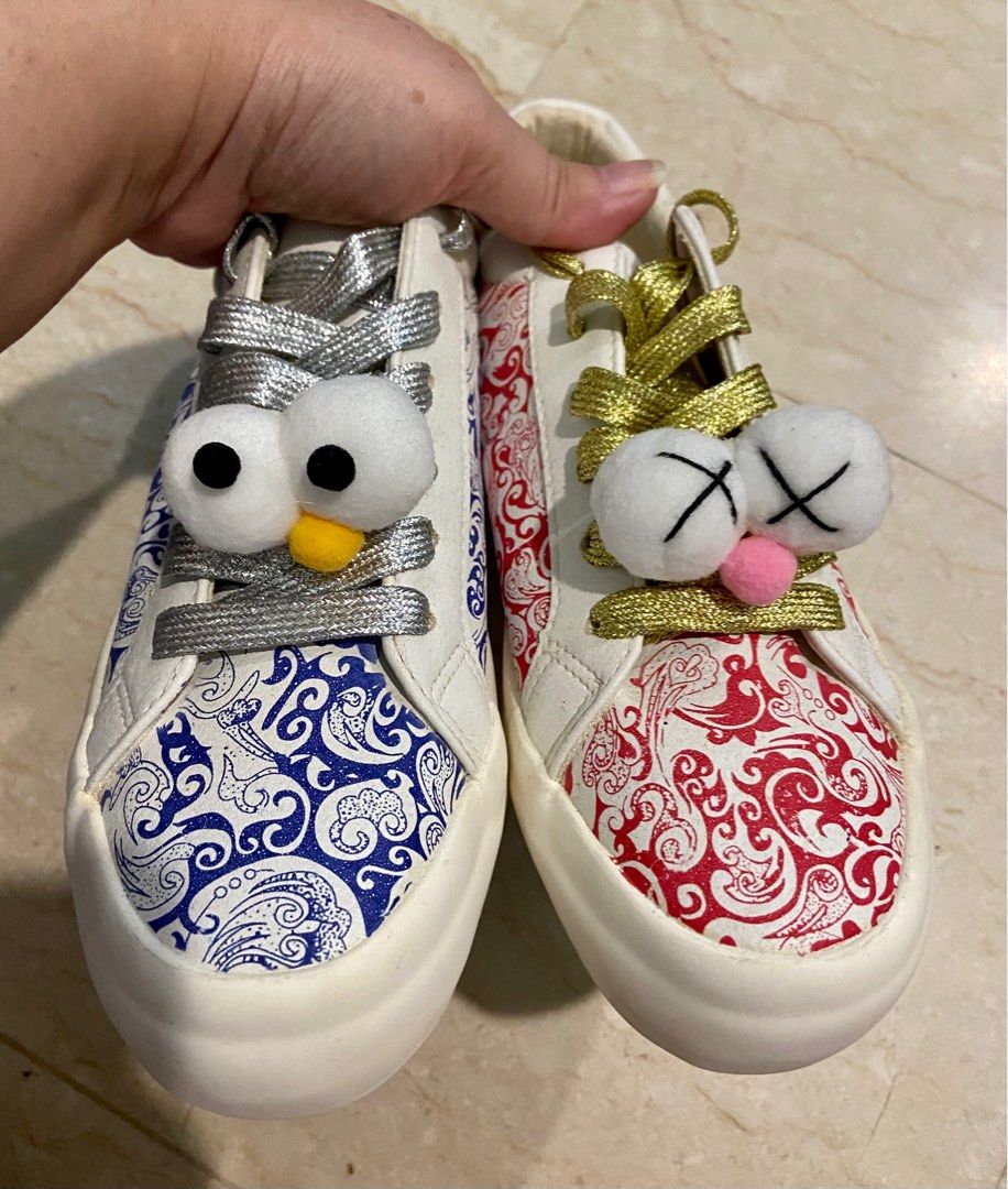 Cute blue sales shoes