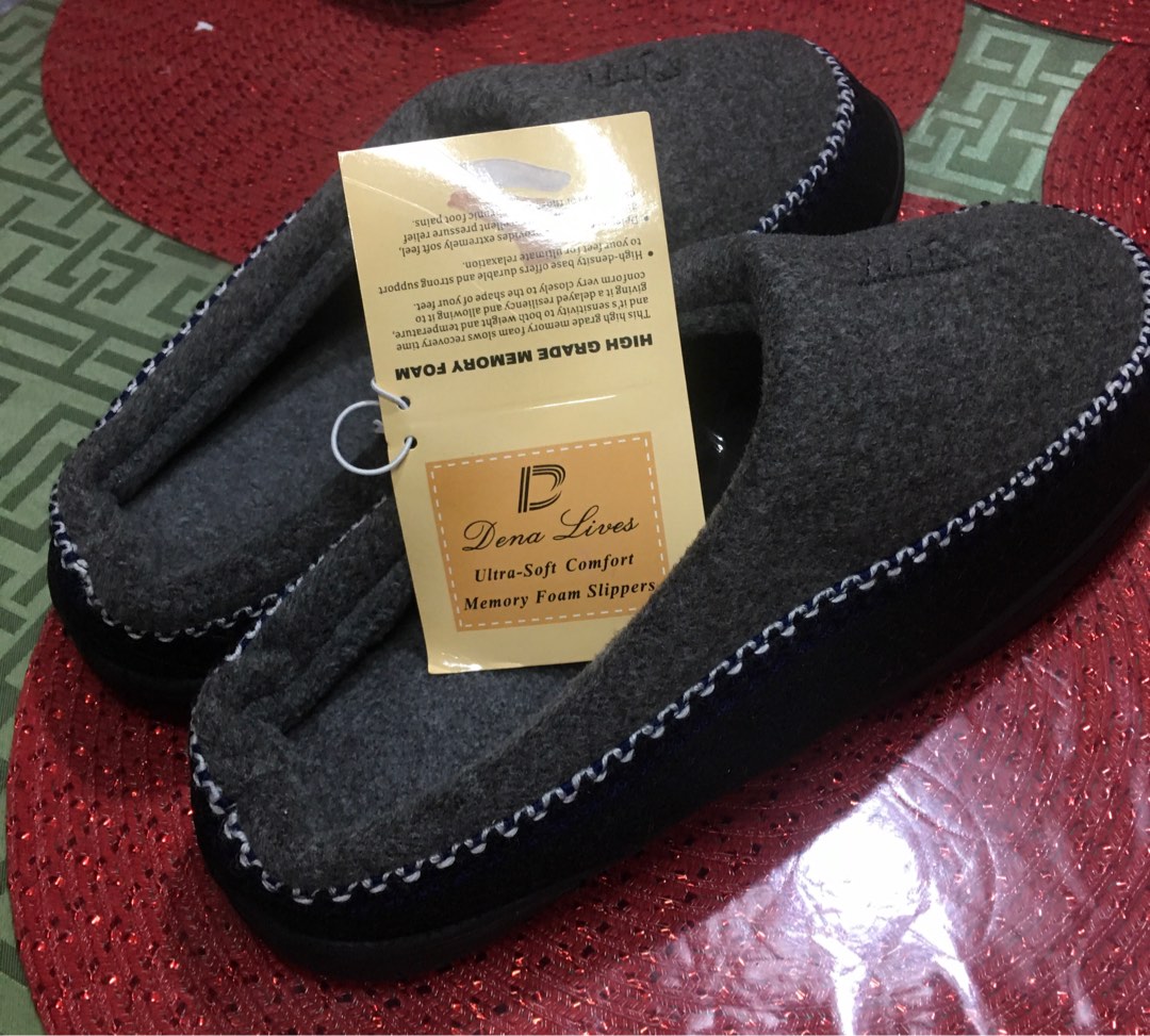 Dena lives memory foam shop slippers