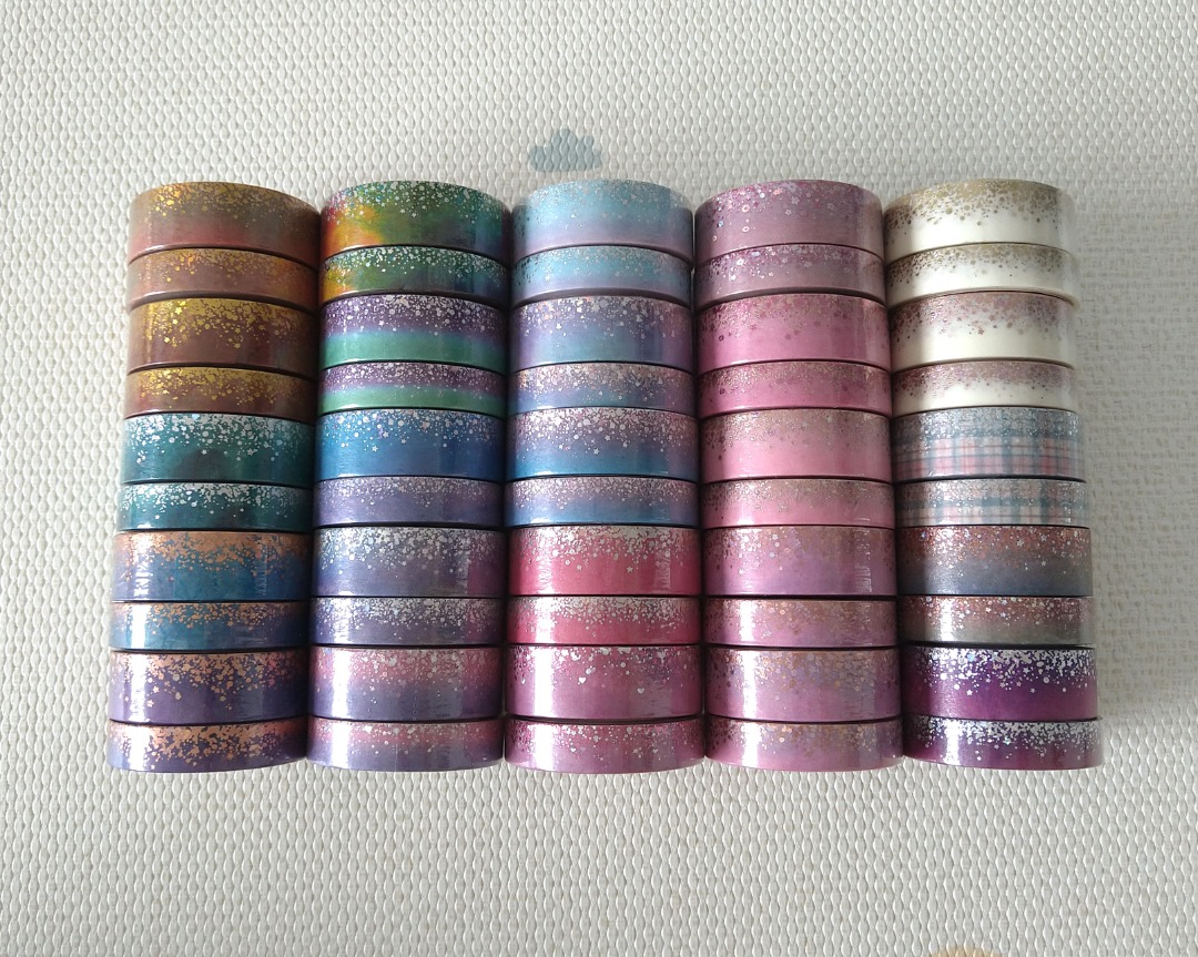 Destash Simply Gilded Stardust Washi Tape, Hobbies & Toys, Stationery