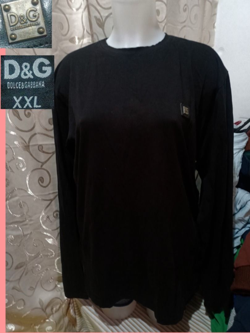 Dolce and gabbana outlet long sleeve t shirt