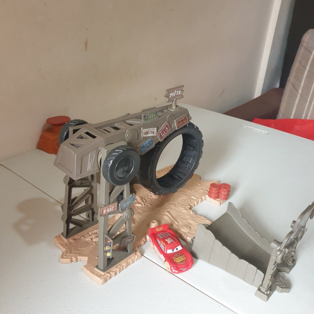 Disney Pixars Cars Maters Challenge Playset on Carousell