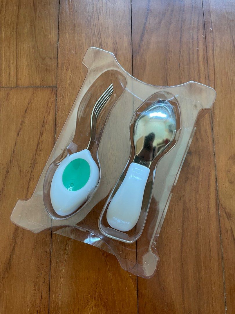 Doddl baby fork and spoon set, Babies & Kids, Nursing & Feeding