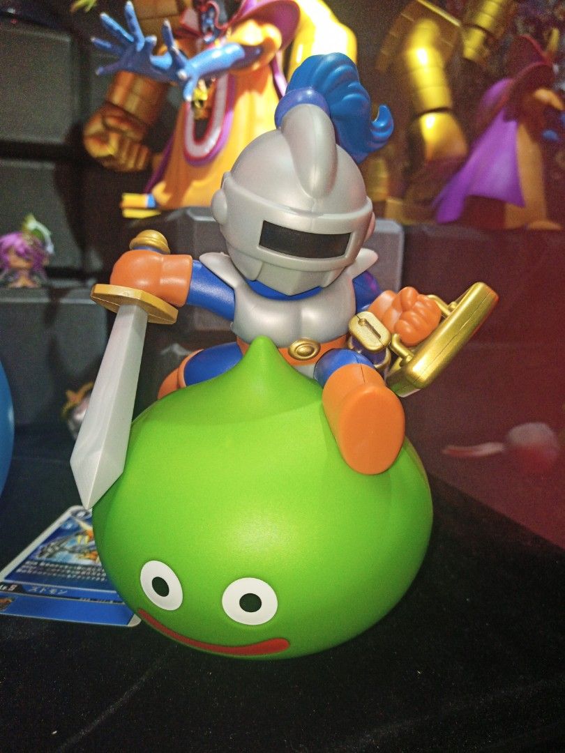 Dragon quest king slime and knight slime figurine, Hobbies & Toys, Toys ...