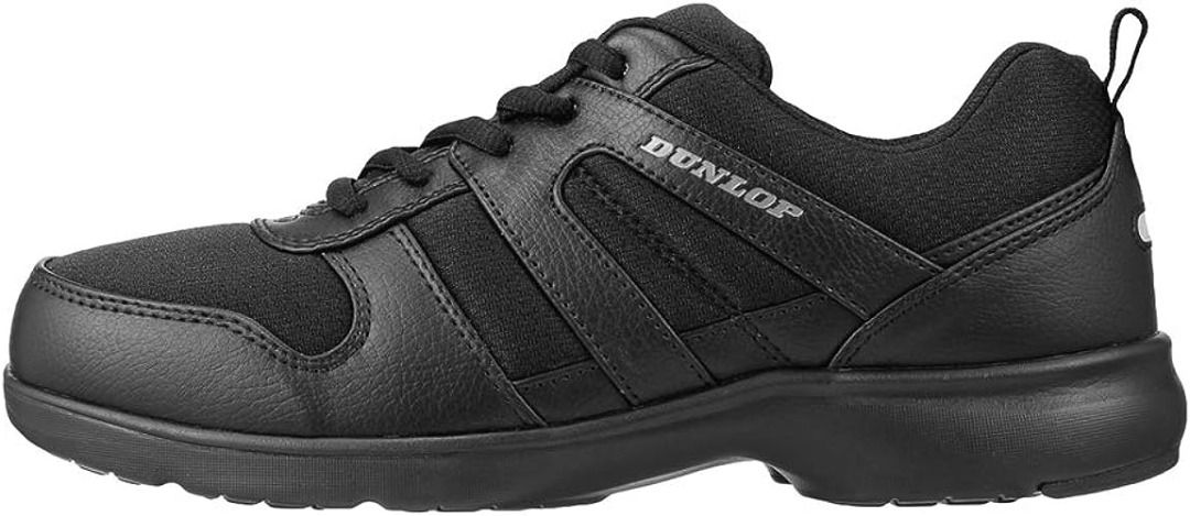 Mens black discount comfortable work shoes