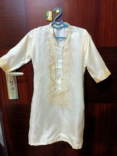 Modern Filipiniana Dress 3/4 Medium w/ Free top if you avail
