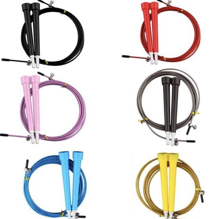 Fitness Cable Steel Jump Rope for Cardio / Speed / Cross Fit / Boxing ...