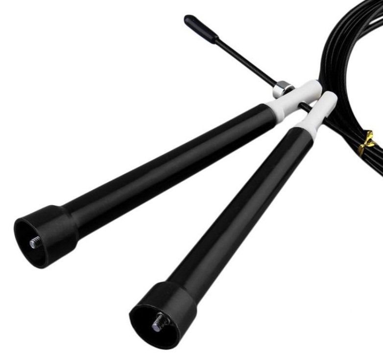 Fitness Cable Steel Jump Rope for Cardio / Speed / Cross Fit / Boxing ...