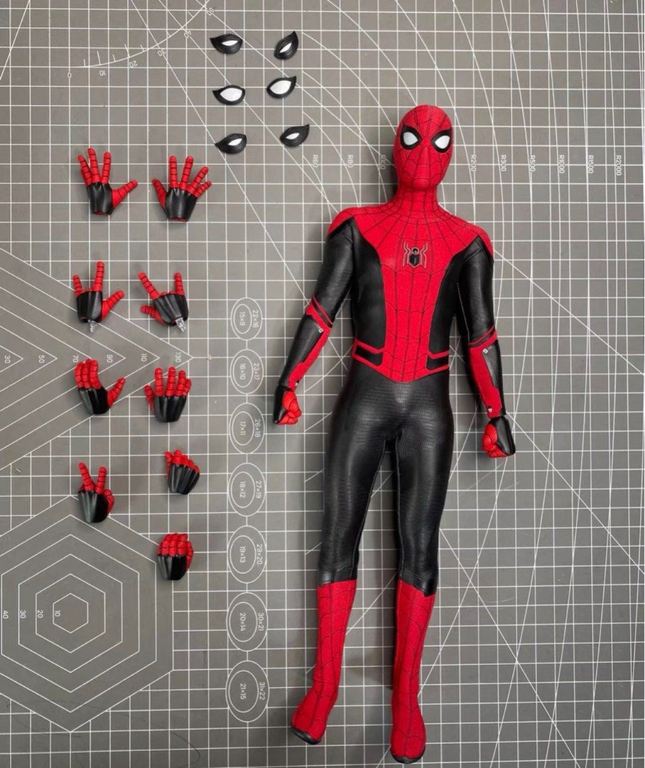 FREE LOCAL POSTAGE MARVEL SPIDERMAN FAR FROM HOME HOT TOYS 1 6