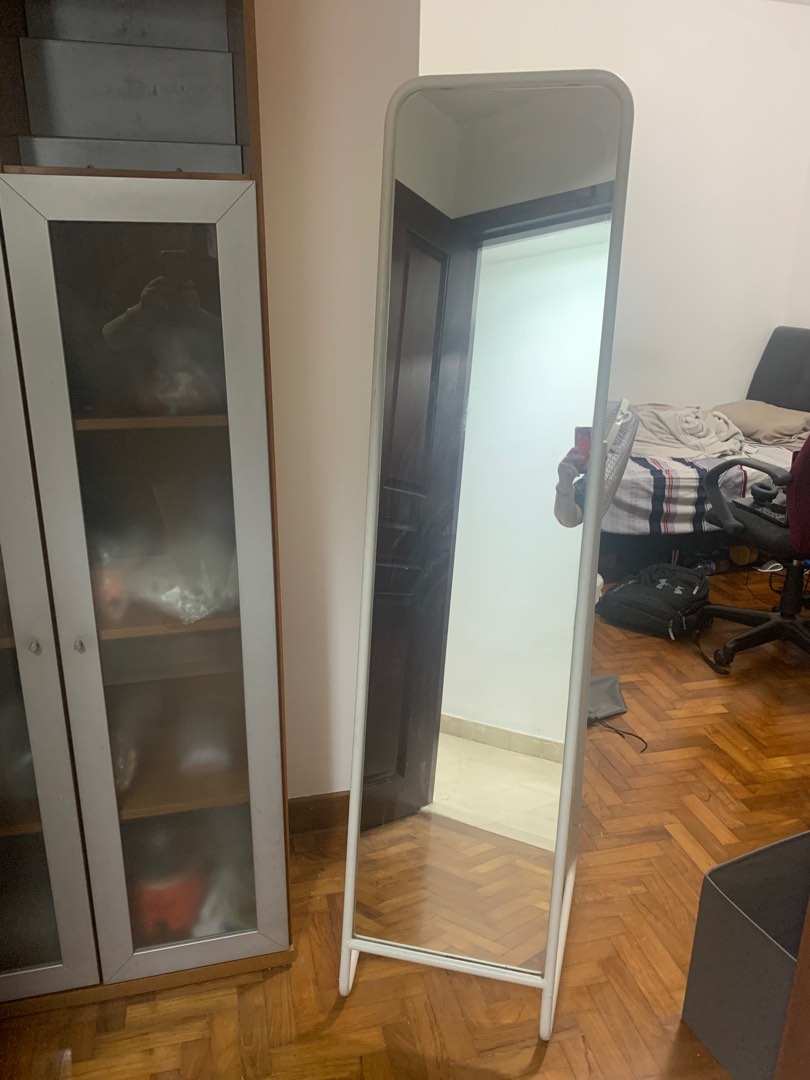 Full length mirror (IKEA), Furniture & Home Living, Home Decor, Mirrors