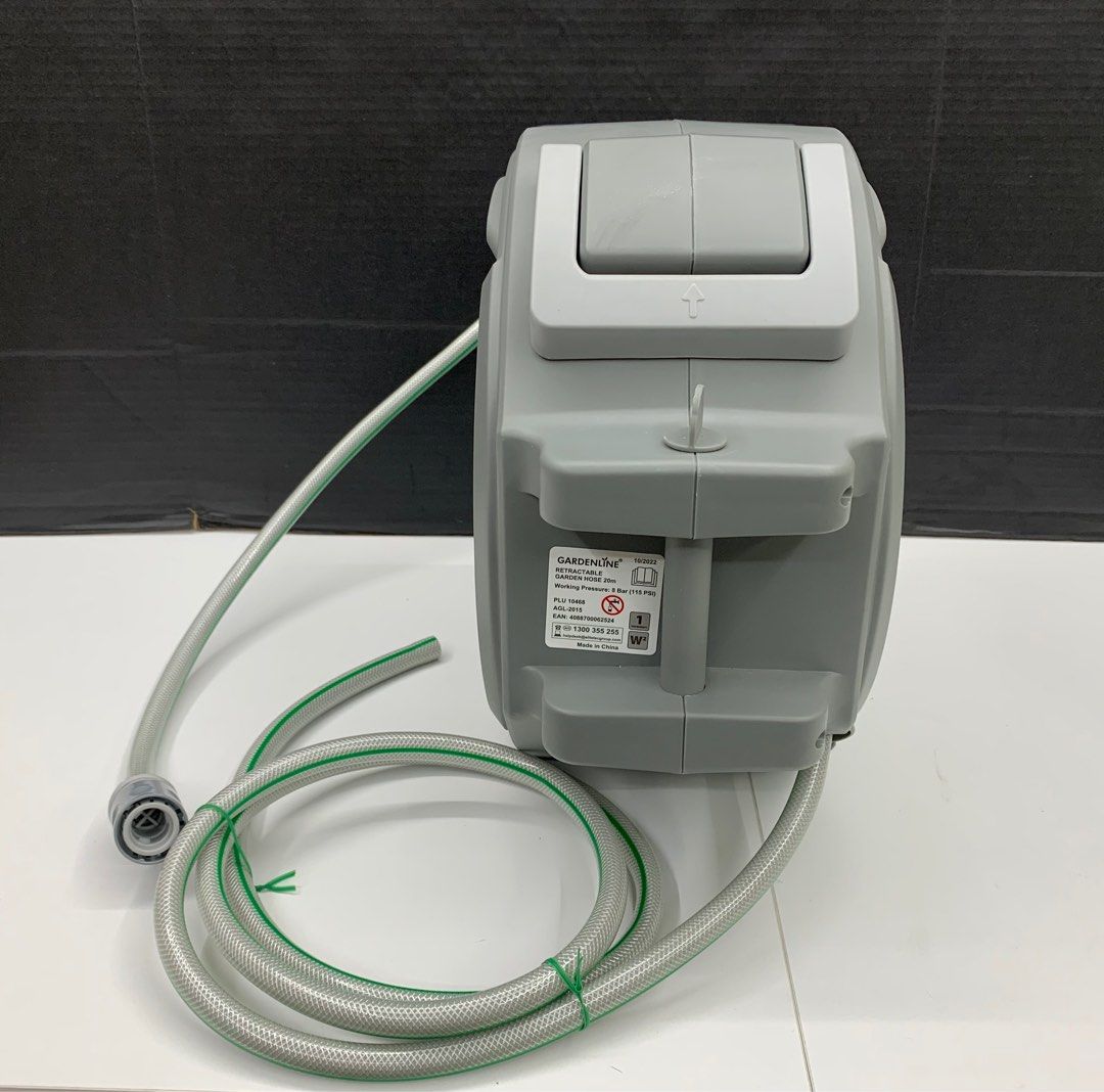 Gardenline Retractable Garden Hose 20m (No Wall Mount and Spray Nozzle