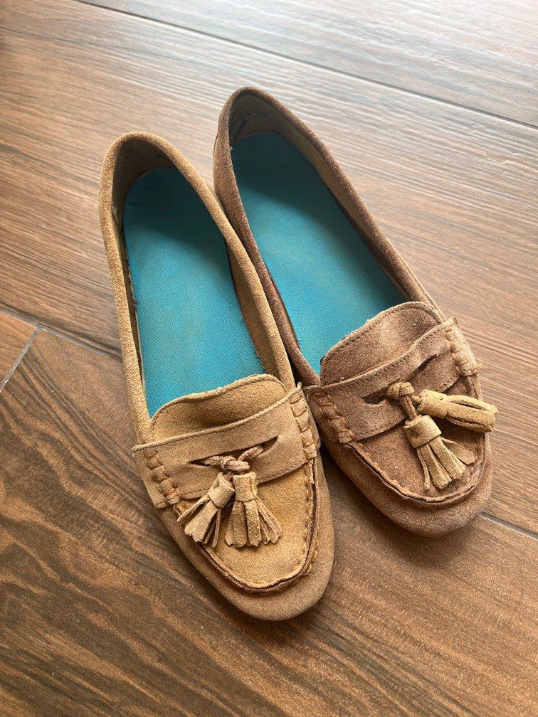 Genuine leather loafers
