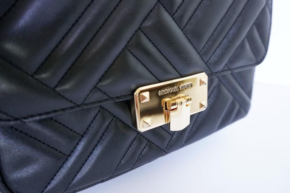 Genuine Michael Kors Peyton Medium Quilted Shoulder Bag Brand New