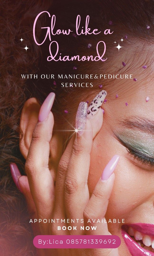 Glam nailart Homeservice area BSD,tangerang dan jakarta, Jasa, Beauty