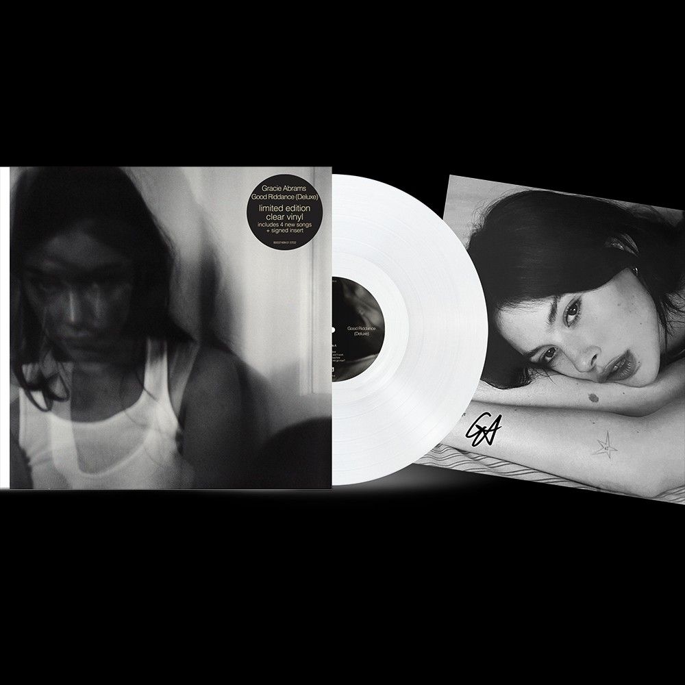(Signed) Gracie Abrams Good Riddance Deluxe Clear Vinyl Misprint