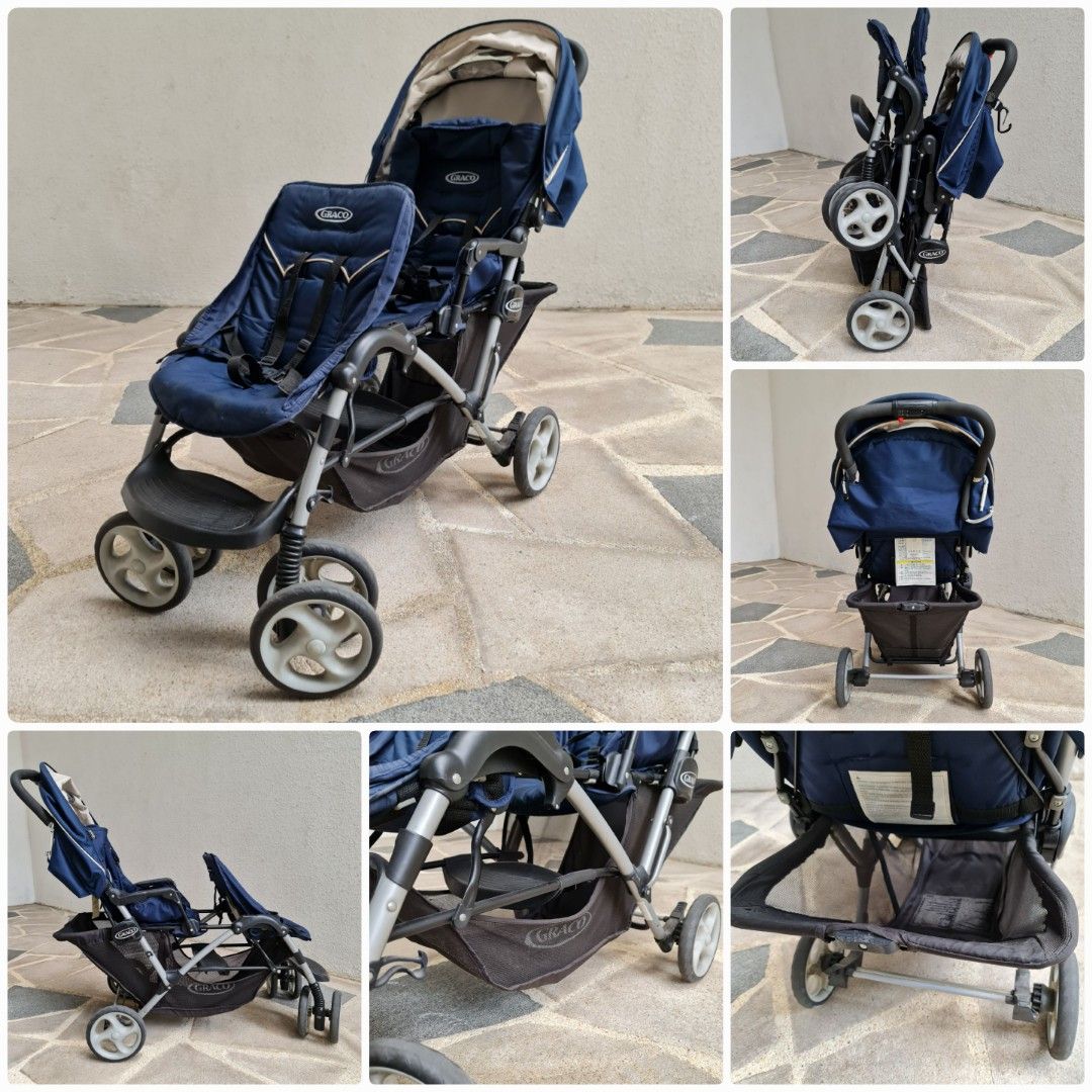 Graco on sale twin stroller