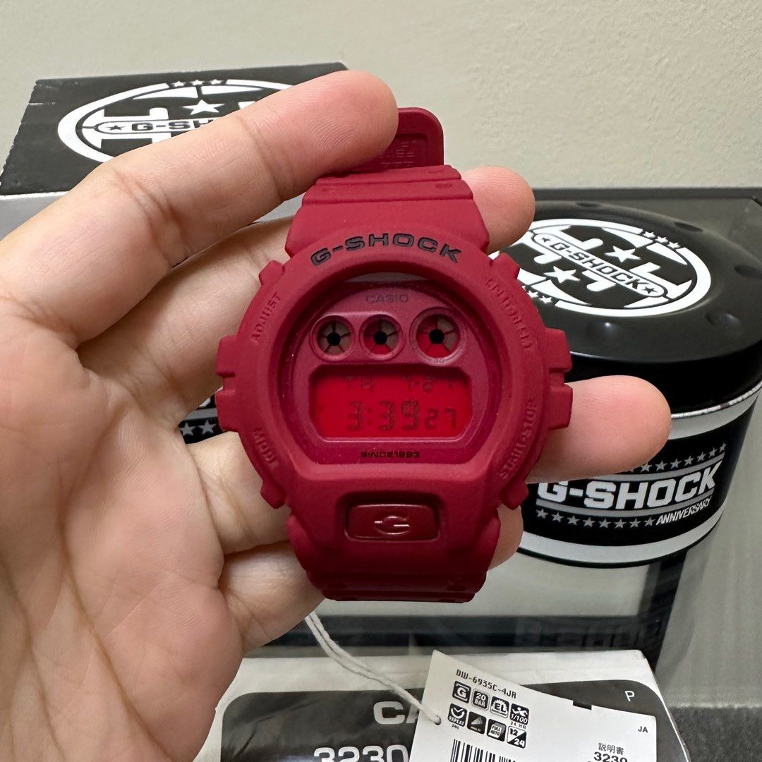 Red out shop g shock
