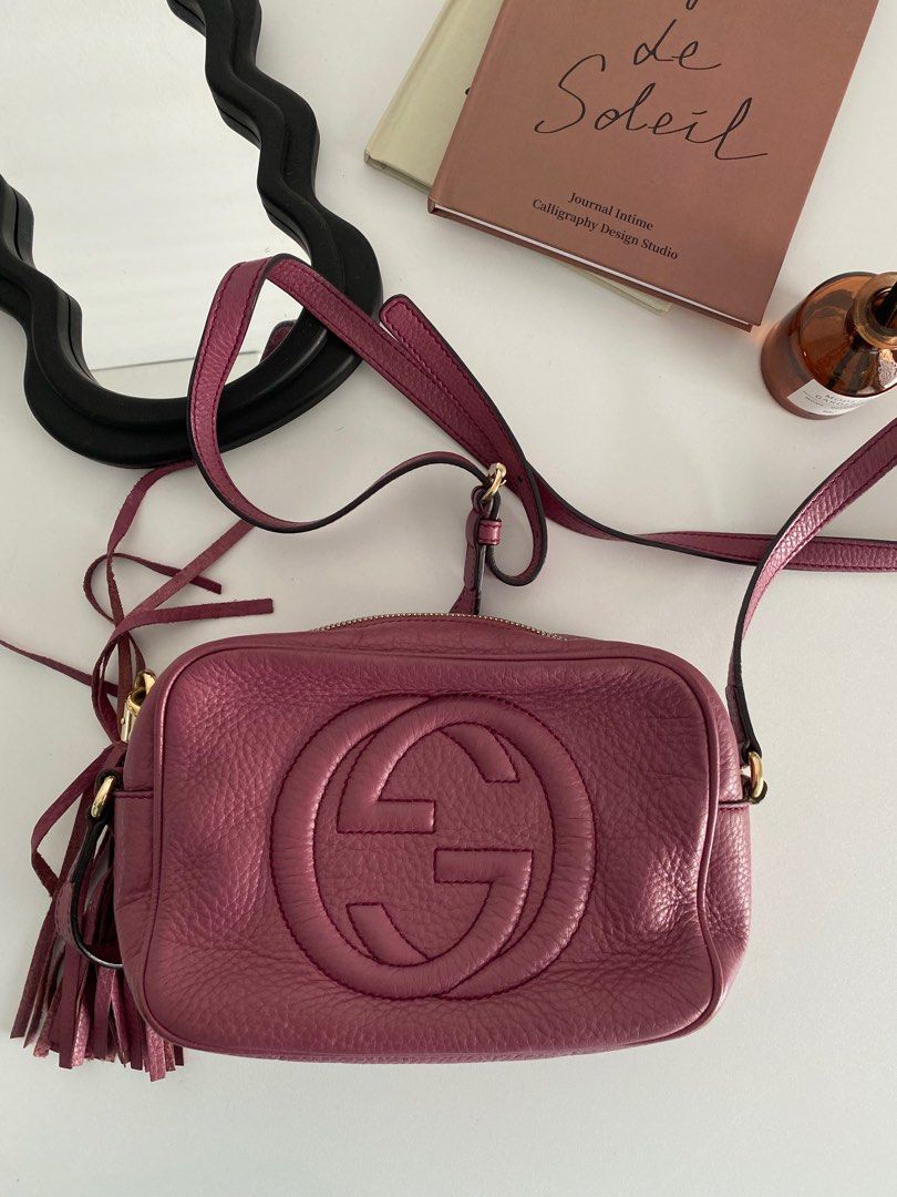 Gucci soho leather crossbody Luxury Bags Wallets on Carousell