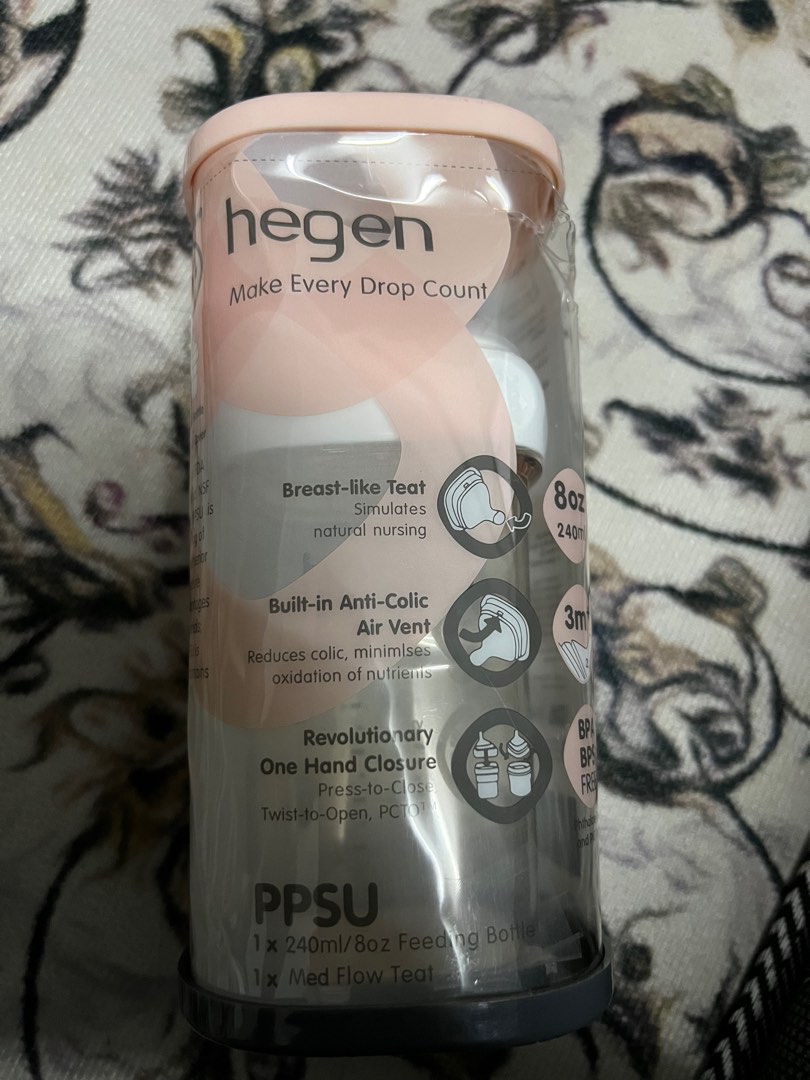 Hagen bottle 8oz, Babies & Kids, Nursing & Feeding, Breastfeeding & Bottle Feeding on Carousell