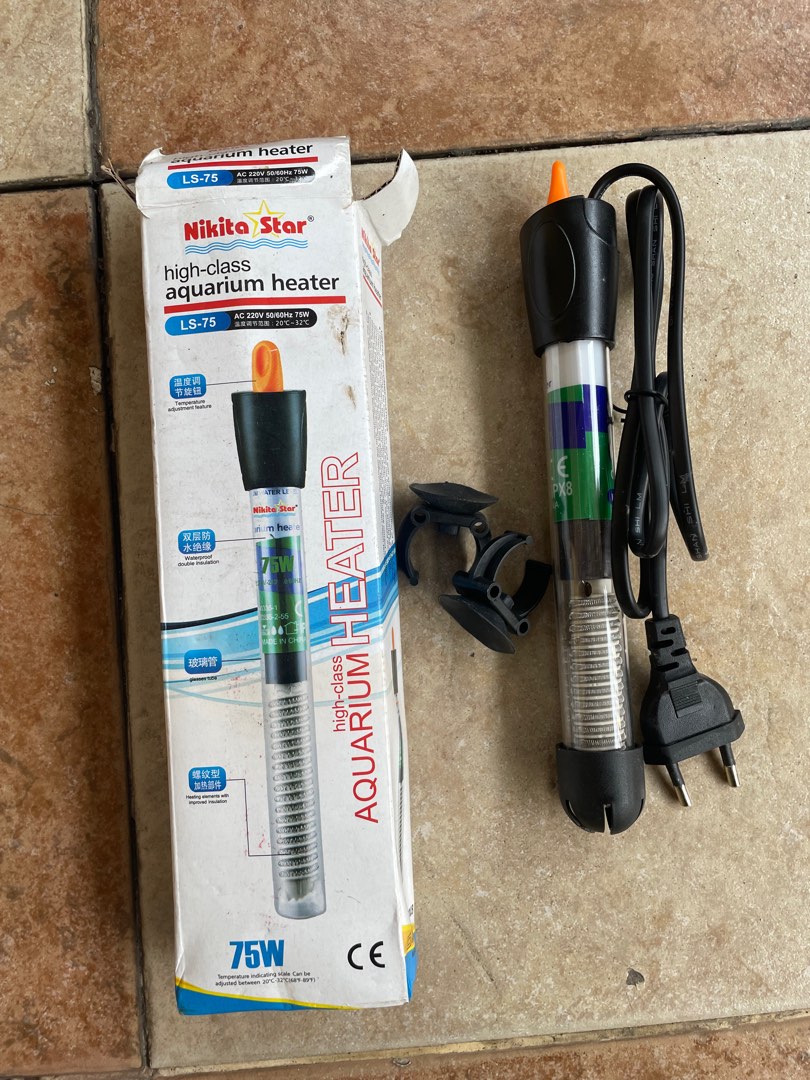 Heater aquarium, Elektronik, Lainnya di Carousell