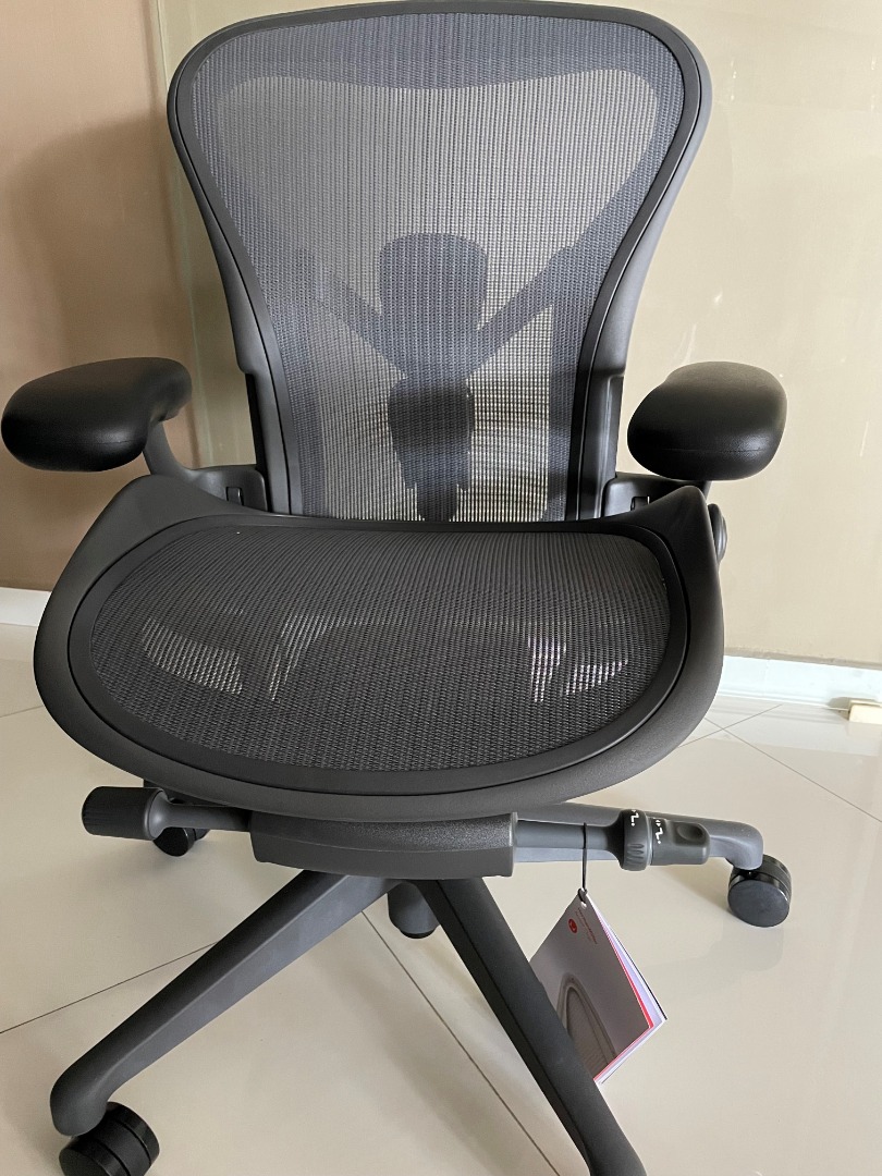 Herman Miller Remastered Aeron Ergonomic Chair Fully Loaded Version