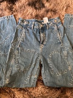 H&M Baggy Pants / Denim Pants / Wide Pants