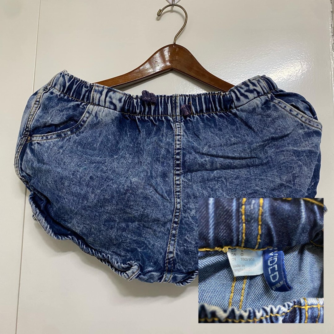 Denim cheap dolphin shorts