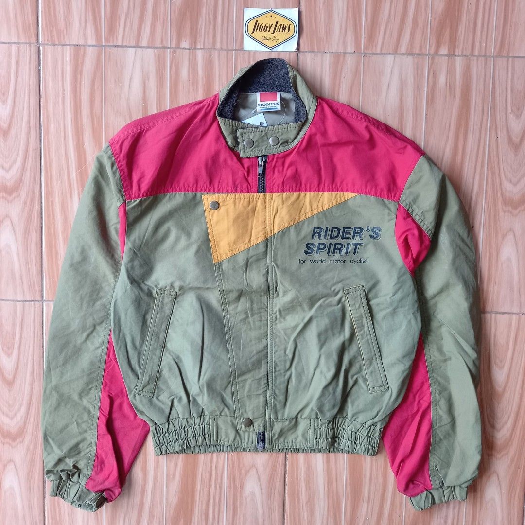 Honda color block racing jacket online