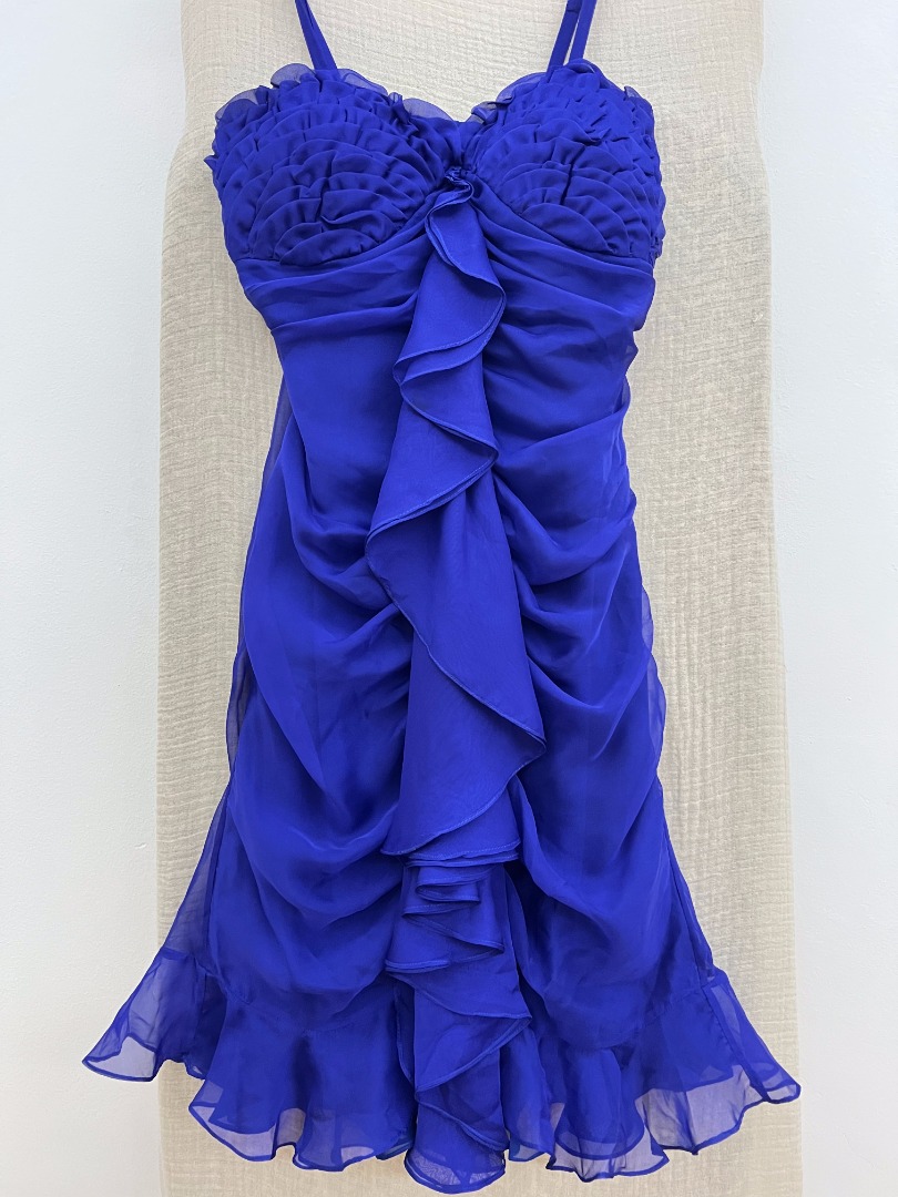 Hong Kong Fashion Designer Royal Blue Mermaid Dress, Women's Fashion