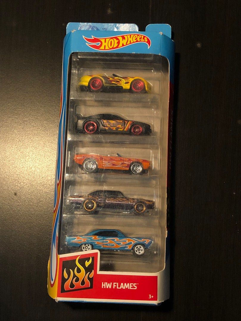 Hot wheels flames 5 pack 2019 hotsell
