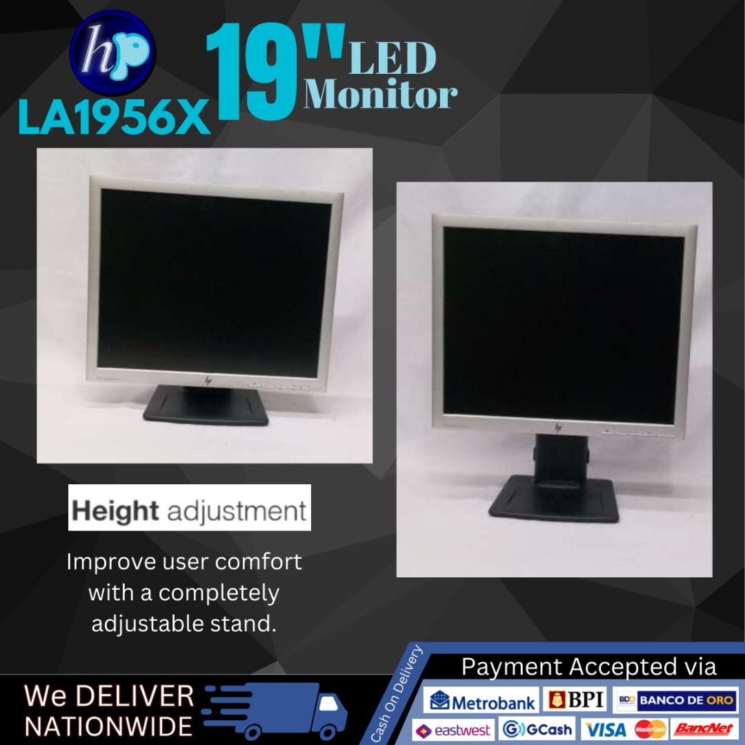 HP Compaq LA1956X 19-inch LED Monitor on Carousell