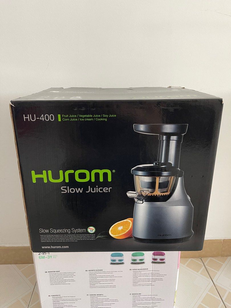 Hurom slow juicer HU400, TV & Home Appliances, Kitchen Appliances