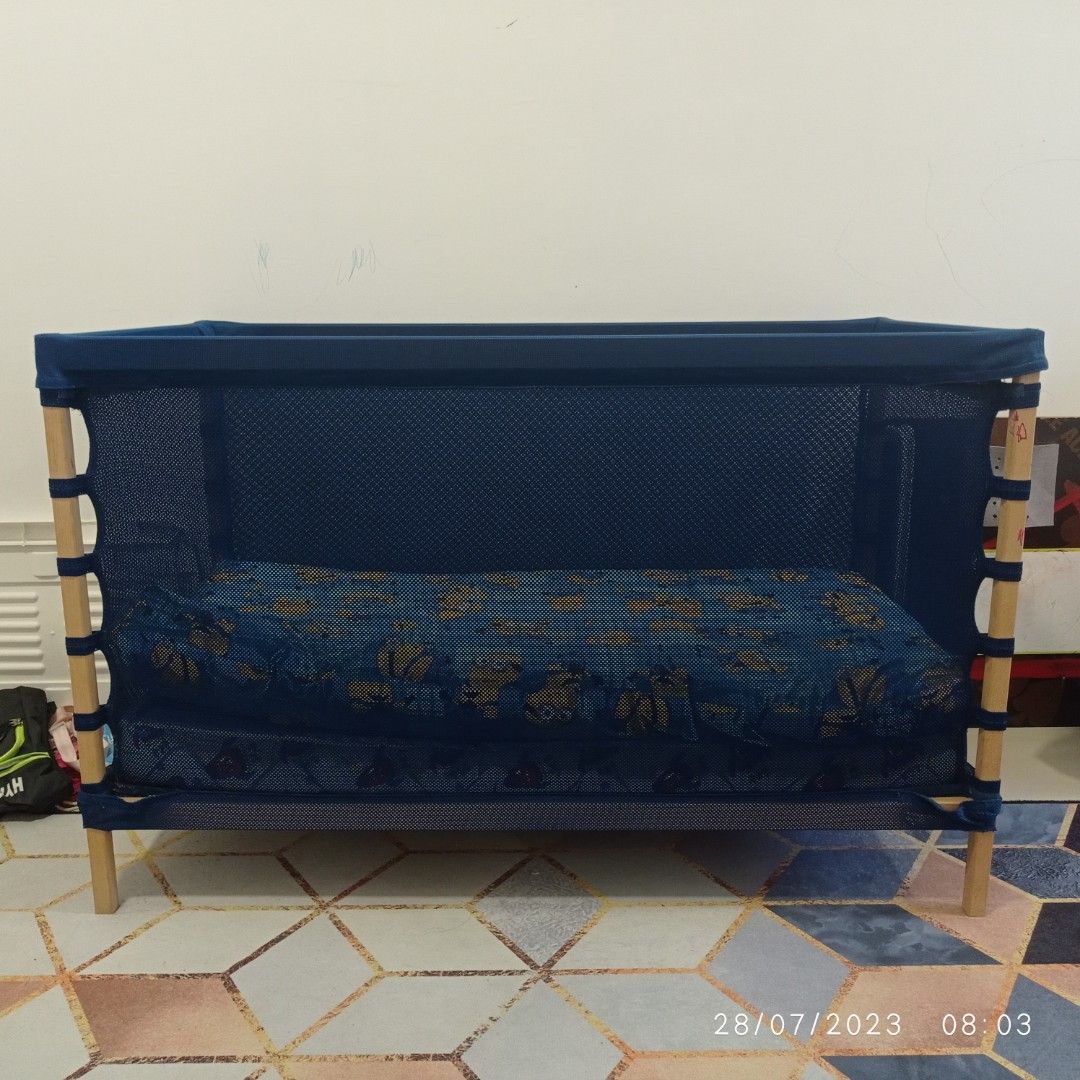 IKEA Baby Cot/Playpen, Furniture & Home Living, Furniture, Bed Frames