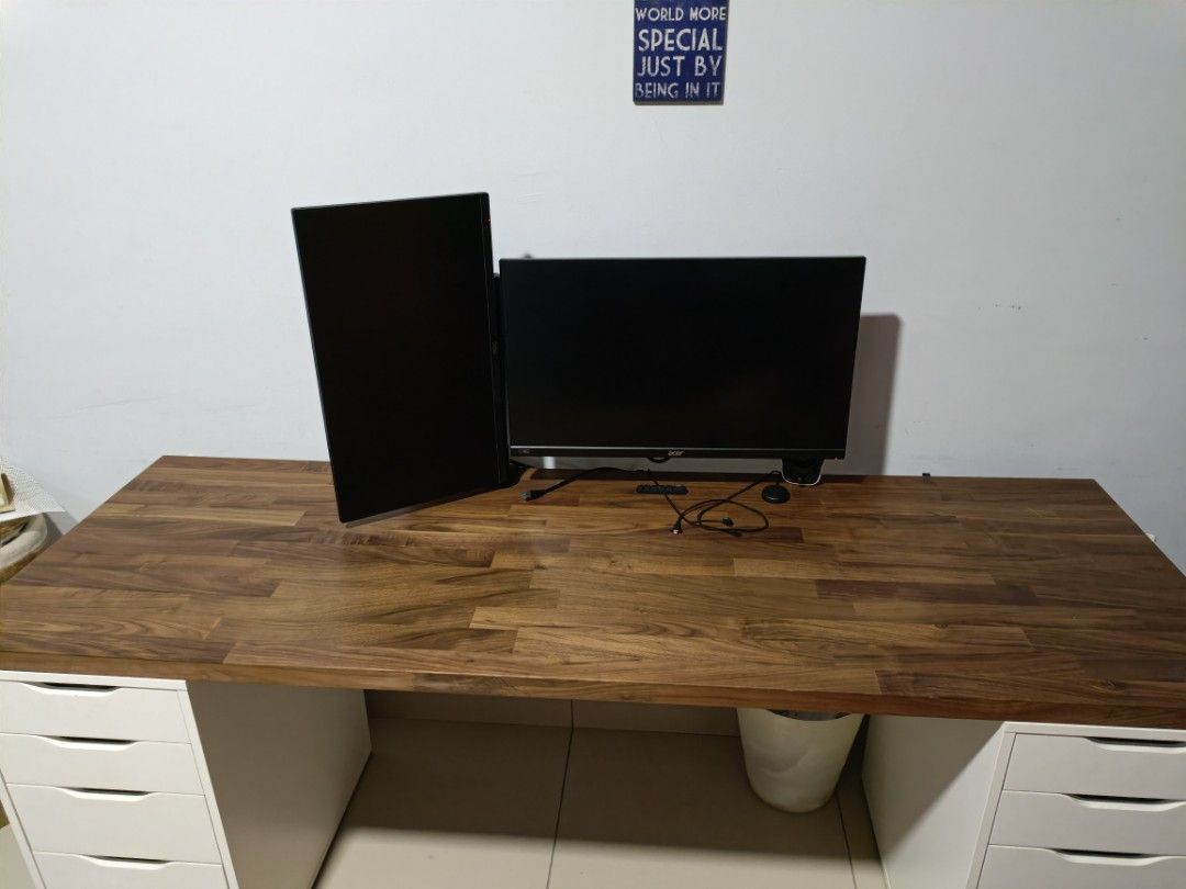 Ikea karlby shop walnut