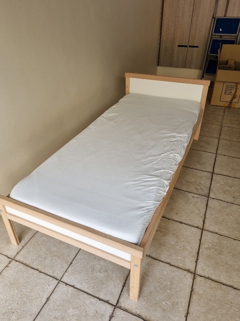 Ikea toddler single bed, Furniture & Home Living, Furniture, Bed Frames & Mattresses on Carousell