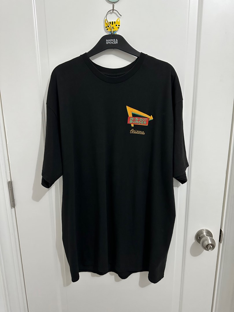 In N Out black shirt