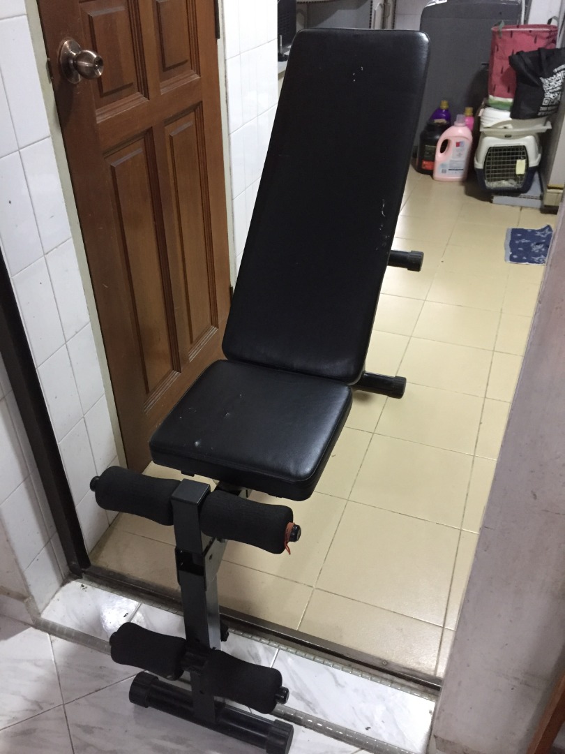 Inclined Gym Bench (Heavy duty), Sports Equipment, Exercise & Fitness ...