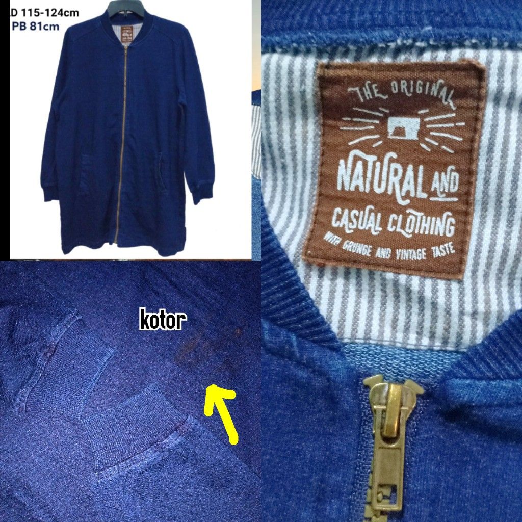 JAKET ZIPPER TANPA HOODIE Fesyen Pria Pakaian Baju Luaran di Carousell