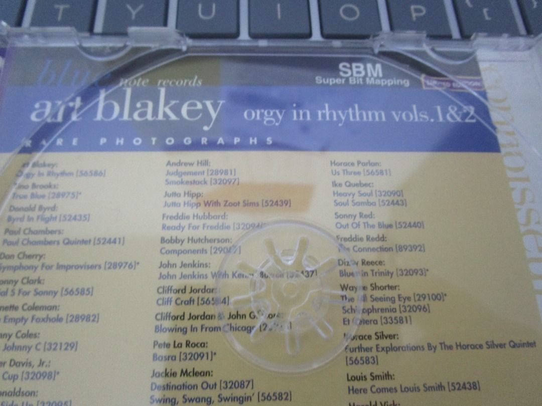 JAZZ名盤] Art Blakey - Orgy in Rhythm Vol.One & Two 美版1997 SBM
