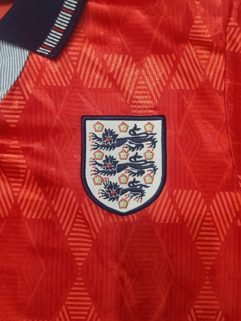 1990年 イングランド アウェイ ユニフォーム　タグ付き　ヴィンテージ 90s UK製 イングランド代表 1990 ユニフォーム アウェイ 当時物