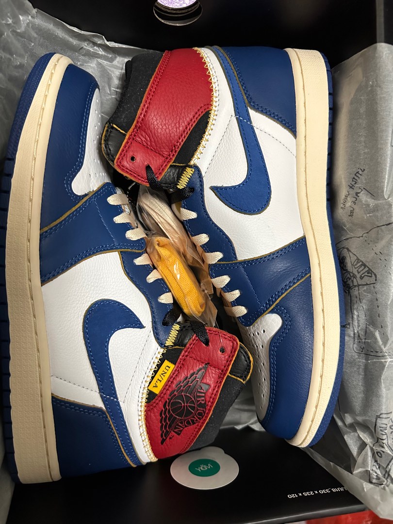Jordan 1 Retro High Union Los Angeles Blue Toe