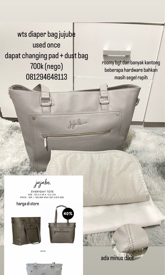 Jujube everyday tote top